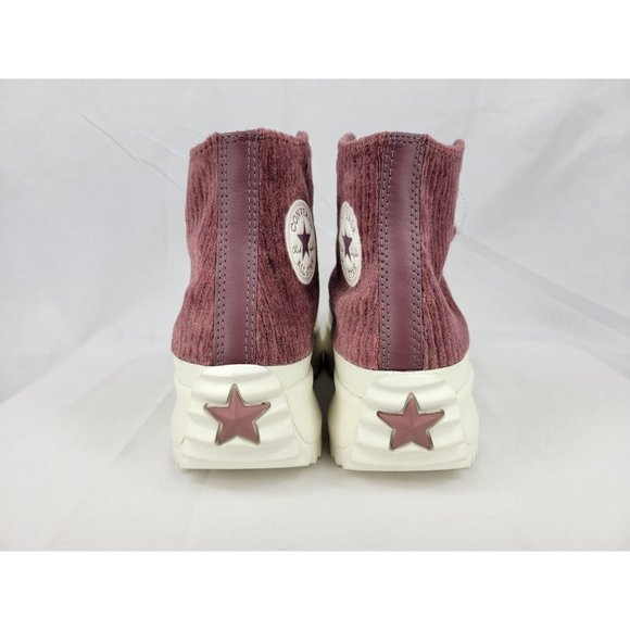 Converse Run Star Hike Platform High Stripe Knit Shoes Mens 8.5 Women 10 A03252C - Picture 2 of 8